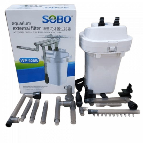 Sobo WP928B External Hang on Canister Filter Contents