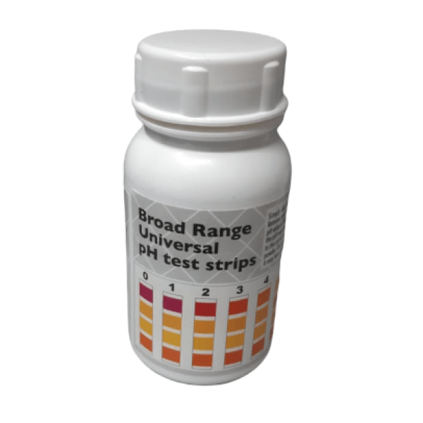 A0410 Broad Range pH Test Strips Bottle