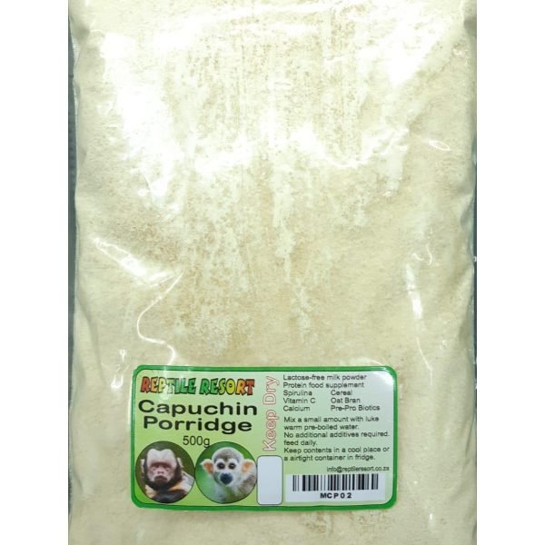 Capuchin Porridge 500g Refill Bag