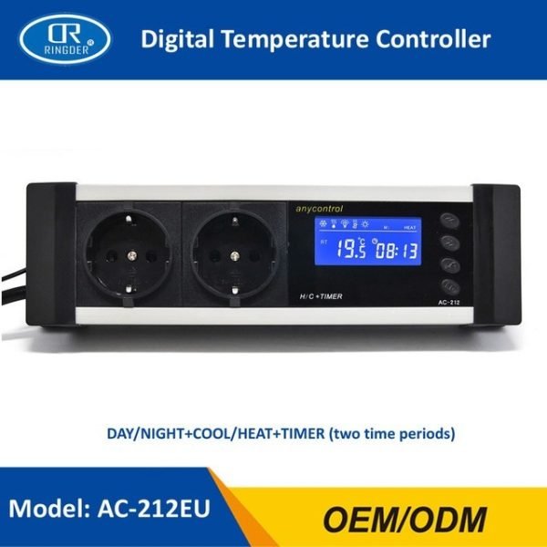 daynight temperature controller ac 212