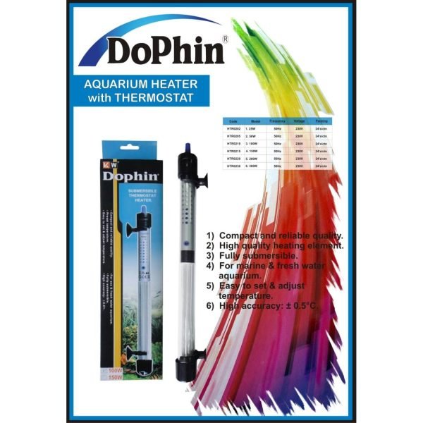 dophin 100w heater