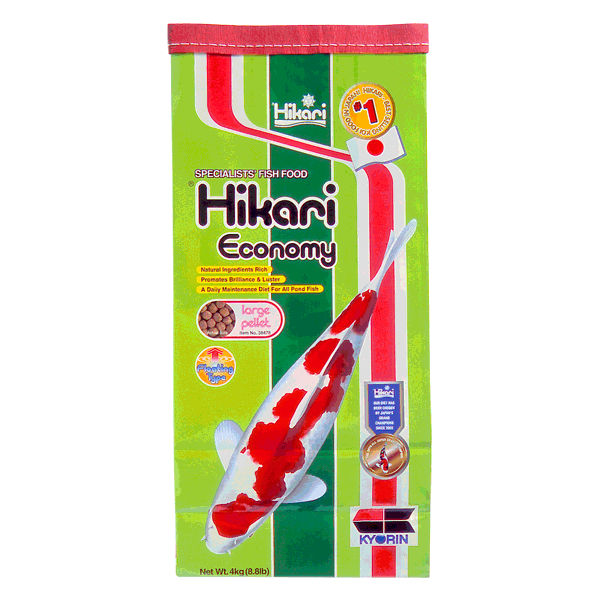 hikari koi food economy large pellet 4kg