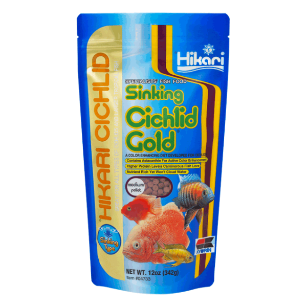 hikari sinking cichlid gold medium 100g