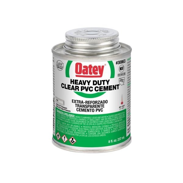 oatey heavy duty pvc cement 473ml pvc glue