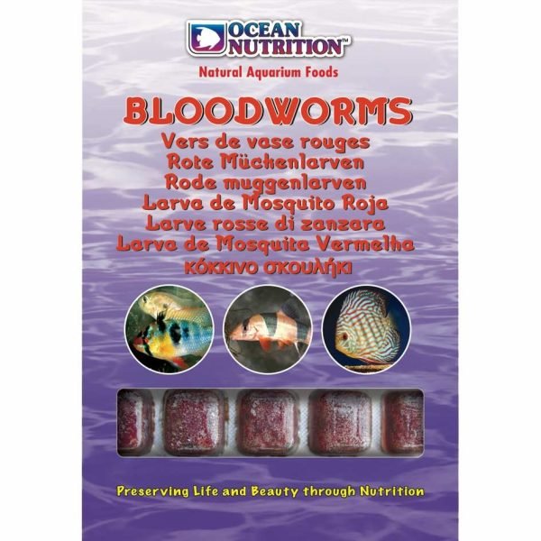 ocean nutrition frozen blood worm 100g 1