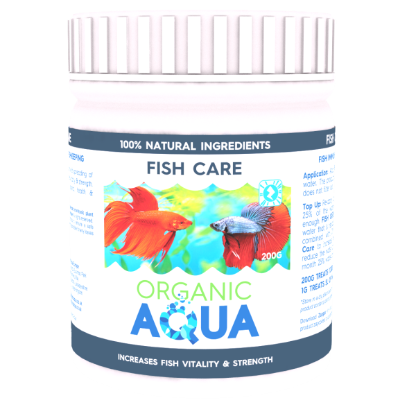 organic aqua fish care 200g
