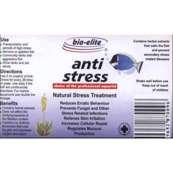 A313x Bio Elite Anti Stress Label 2