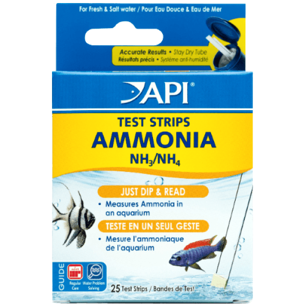 API Ammonia Test Strips 25