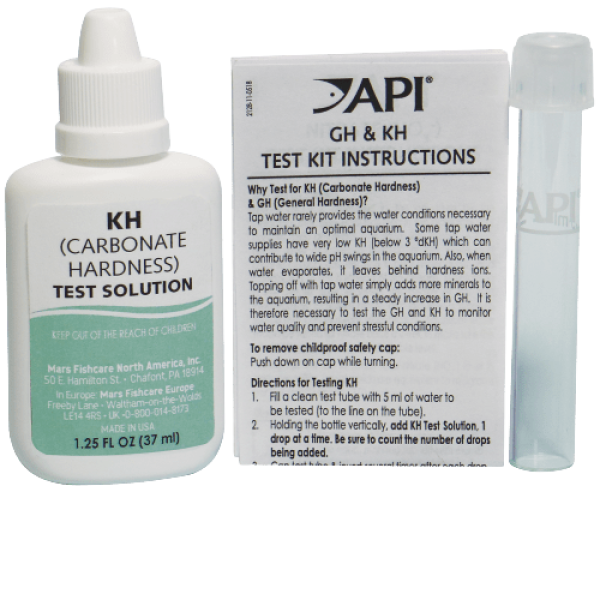 API KH Test Kit contents