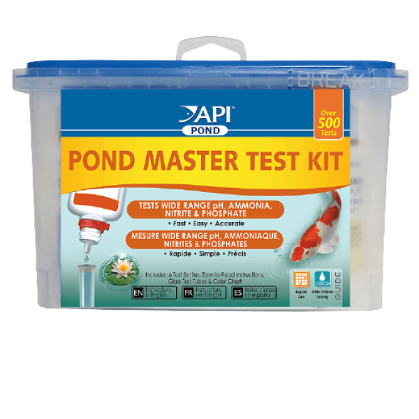 API Pond Master Test Kit tub