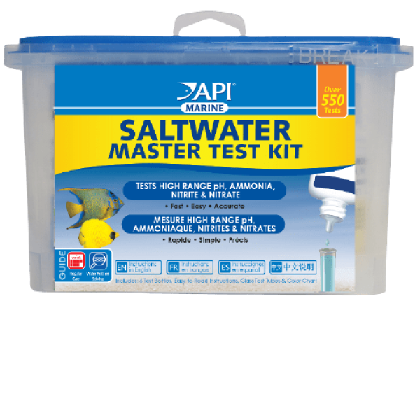 API Saltwater Master Test Kit 550 tub