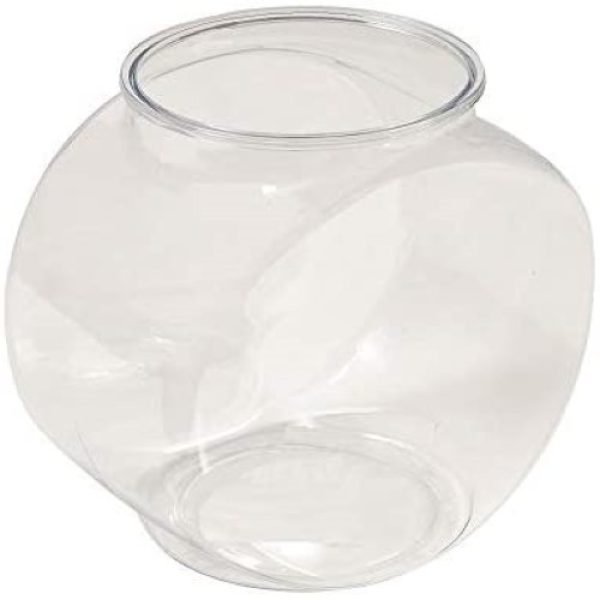 Imported Fish Bowl Flat Sided