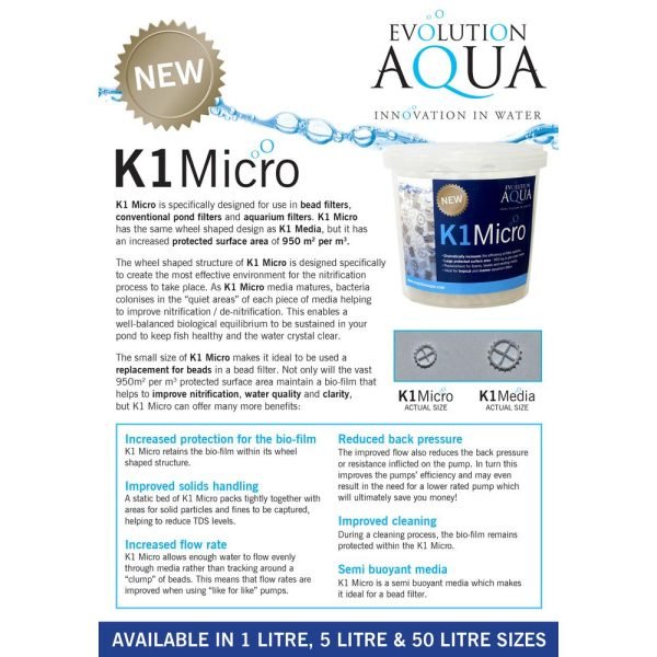 K1MICRO1L Evolution Aqua K1 Micro Flyer