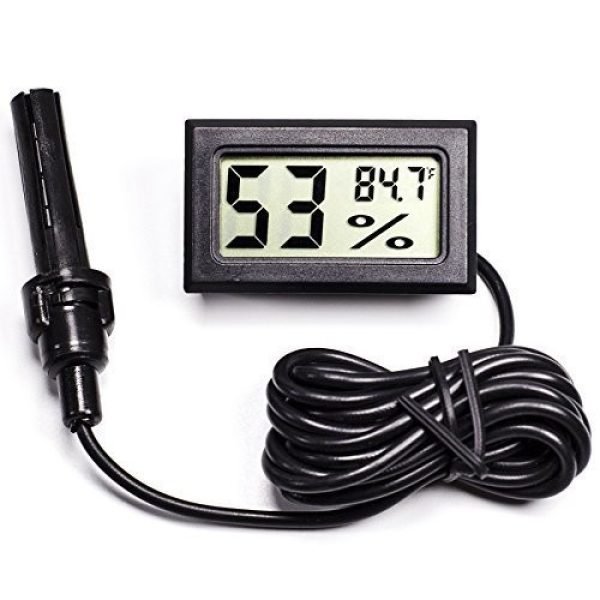 precision digital thermometer and hygrometer