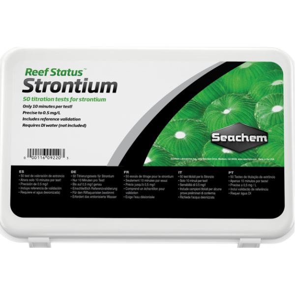Seachem reef status strontium