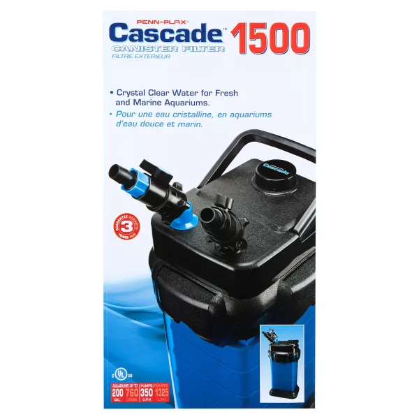 Cascade 1500 Canister Filter 1