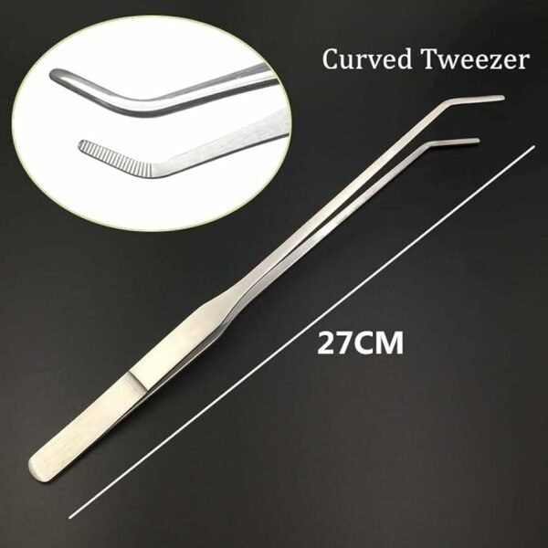 curved tweezer 27cm size
